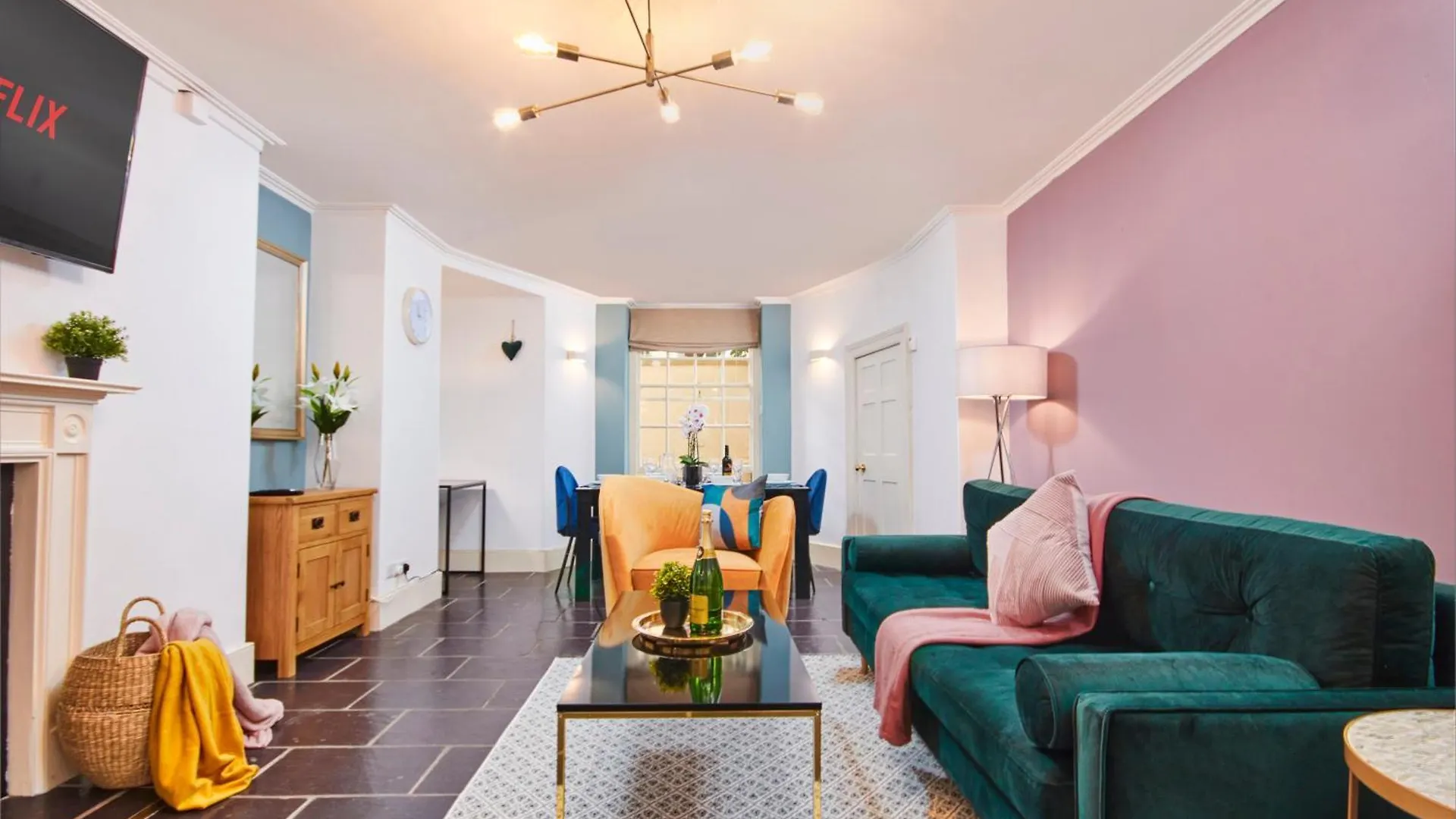 Beautiful 2Bedroom 4 Actual Beds House With Wifi By Purestay Bath Apartment